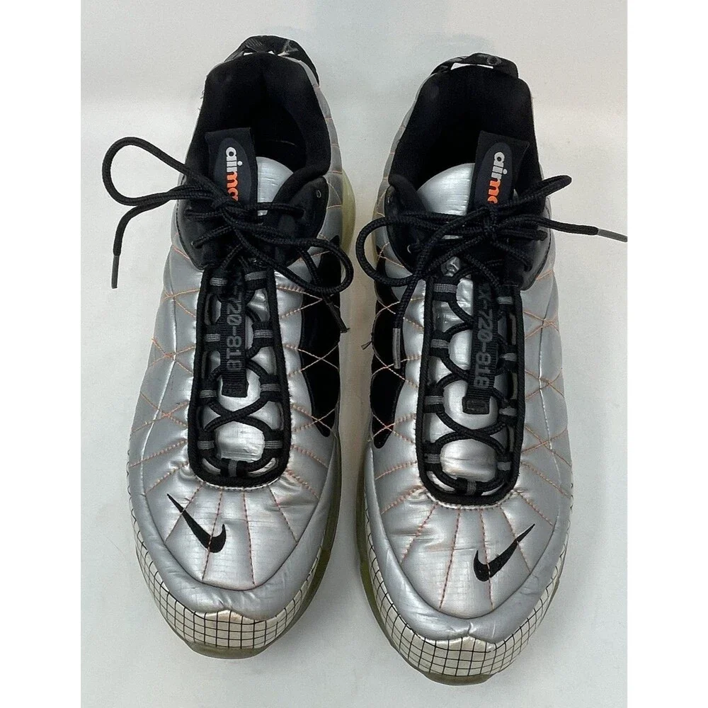 Nike Air MX 720-818 'Metallic Silver' BV5841-001 Men's Size 12.5